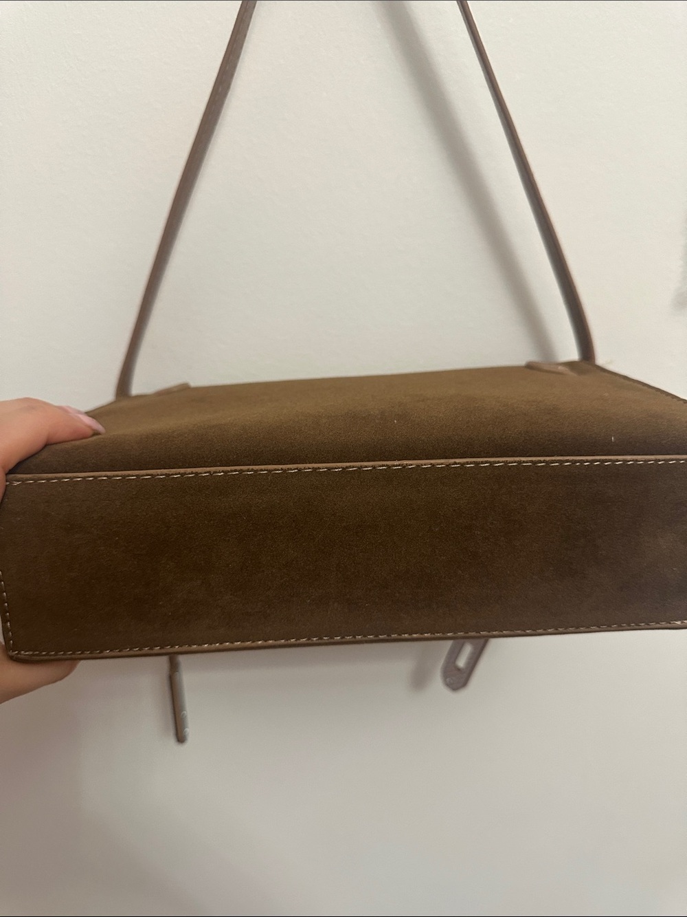 Brown shoulder purse - Picture 4 of 5